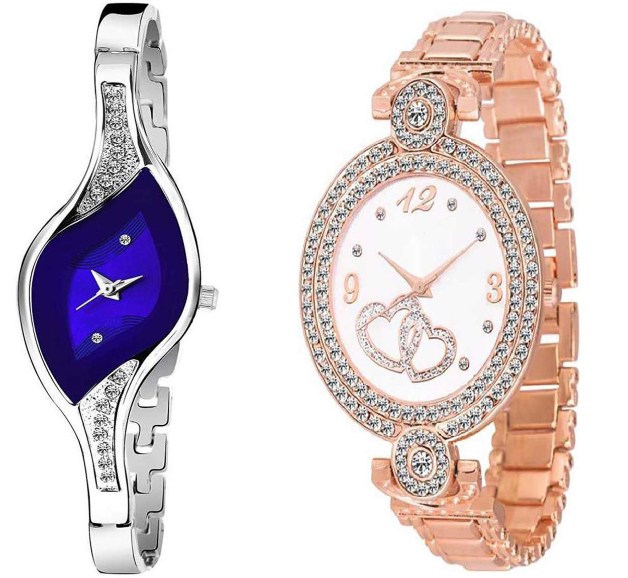 RPS FASHION WITH DEVICE OF R Analog with Rose Gold Dimond Designer Watch Set of 2 (B0855PDJBT) Amazon Price History, Amazon Price Tracker