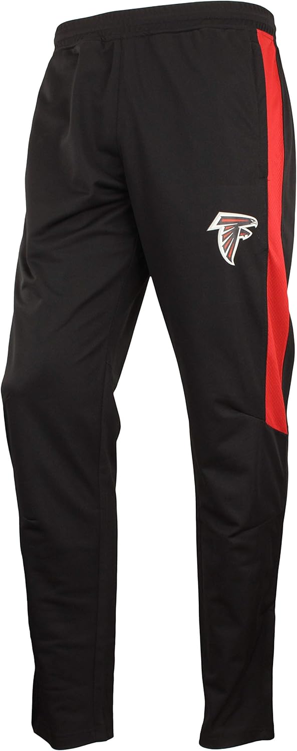 Zubaz NFL Men's Athletic Track Pant, Team Variation