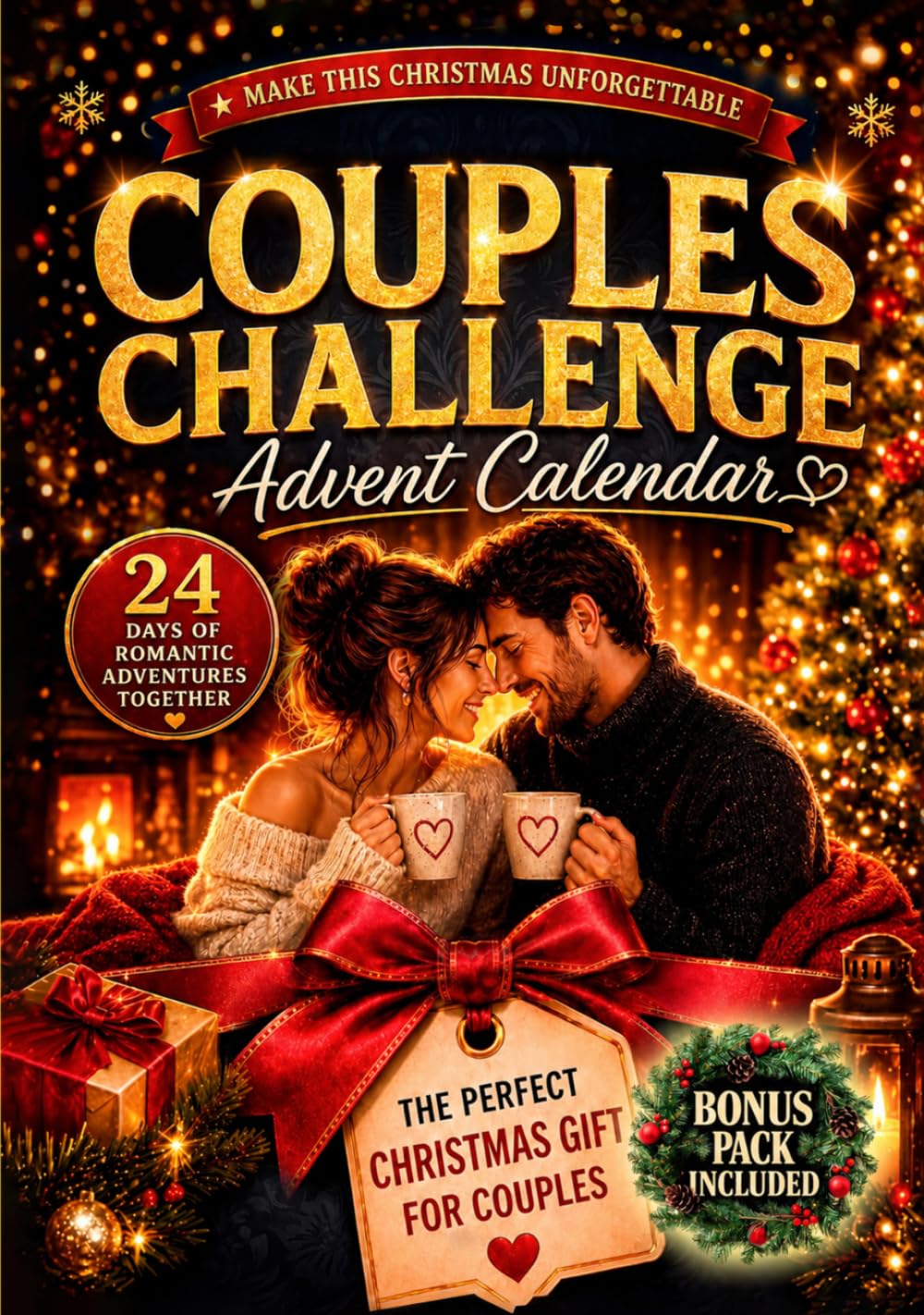 Couples Challenge Advent Calendar: 24 Days of Competitive Games, Fun Dares, and Interactive Mini Challenges for Two in a Playful Christmas Countdown (The Christmas Countdown Collection)