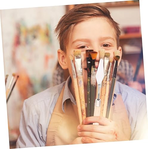 Miniatura 3 de Raspadores de pintura de acero inoxidable, juego de 5 piezas, espátulas para pintura directa sobre lienzo