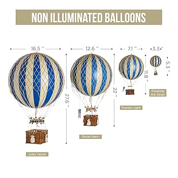 Amazon.co.jp: エアバルーン・モビール 気球 Authentic Models