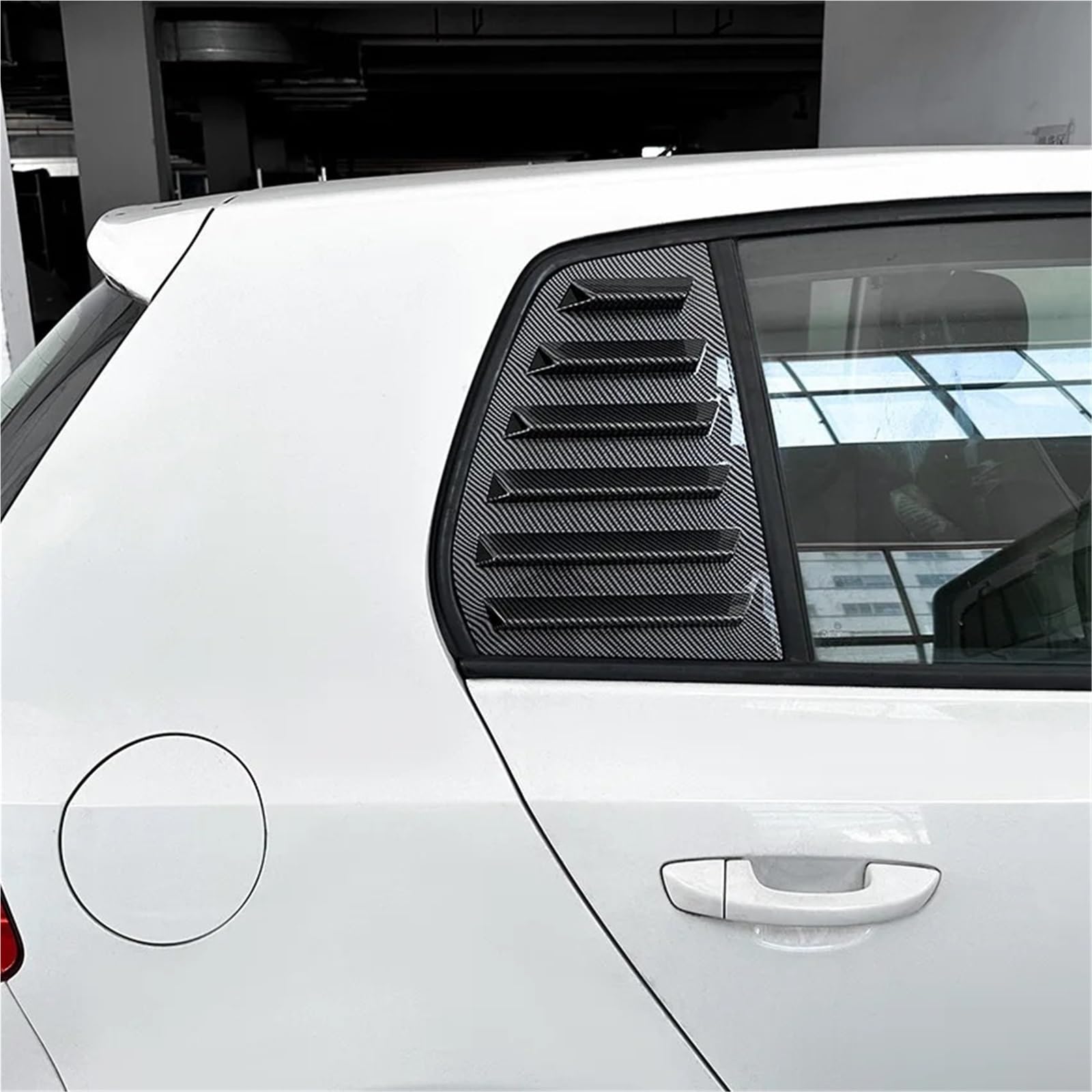Spojlery tylne Do VW Golf 5 6 7 MK5 MK6 Spojler samochodowy | MK7 MK7.5 2003-2020 Tylne Boczne Wykończenie Okna Spoiler 1 Para Roleta Okienna