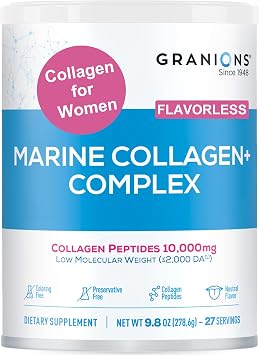Marine Collagen Powder unflavored and Collagen Hyaluronic Complex Enhanced Collagen Bundle