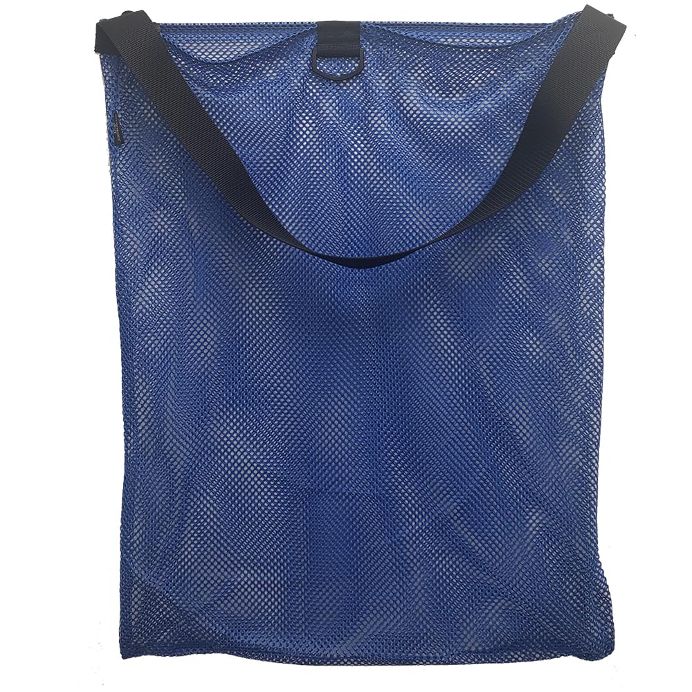 JCS 24x30 Nylon Mesh Tote Bag with D-Ring – Breathable, Durable, Spacious & Reinforced for Beach, Gym, or Work Essentials