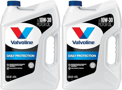 Valvoline Protección Diaria Aceite de motor convencional 10W-30, 5 cuartos de galón, 2 por paquete