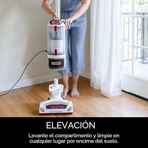 Miniatura 3 de Shark NV501 Rotator Professional Lift-Away - Aspiradora vertical profesional extraíble con filtro HEPA, dirección giratoria, faros LED, herramienta