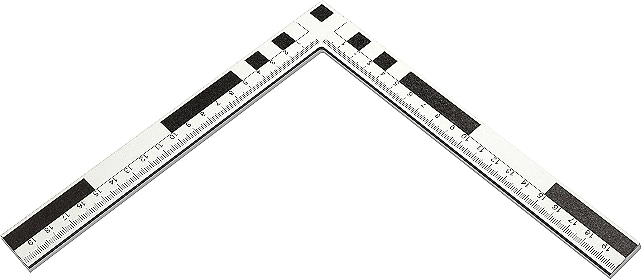 Sindutec Photo Scale 20 cm Angle Linal Dibond North Arrow Scale
