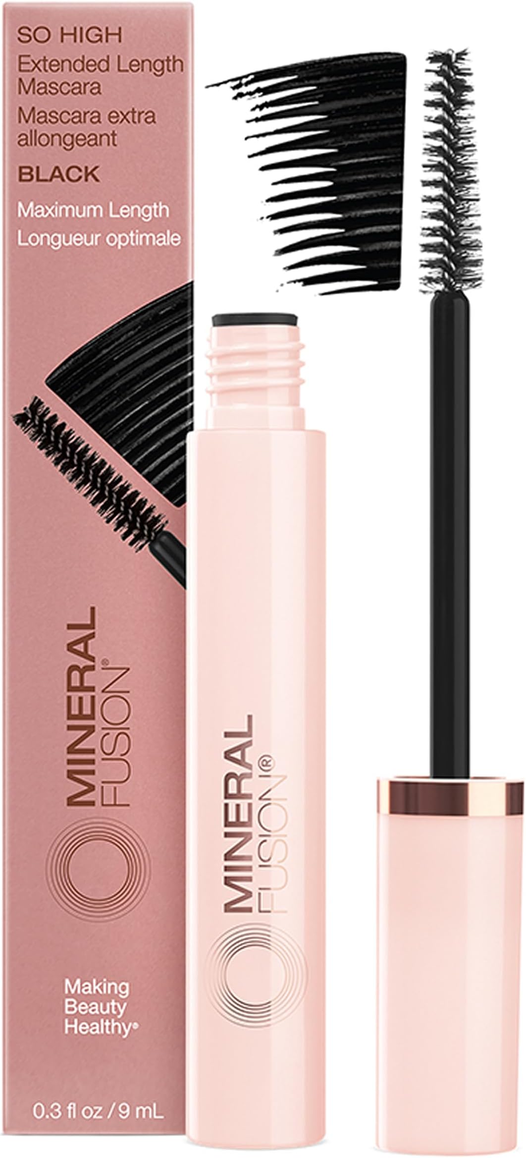 Mineral Fusion So High Extended Length Mascara Black