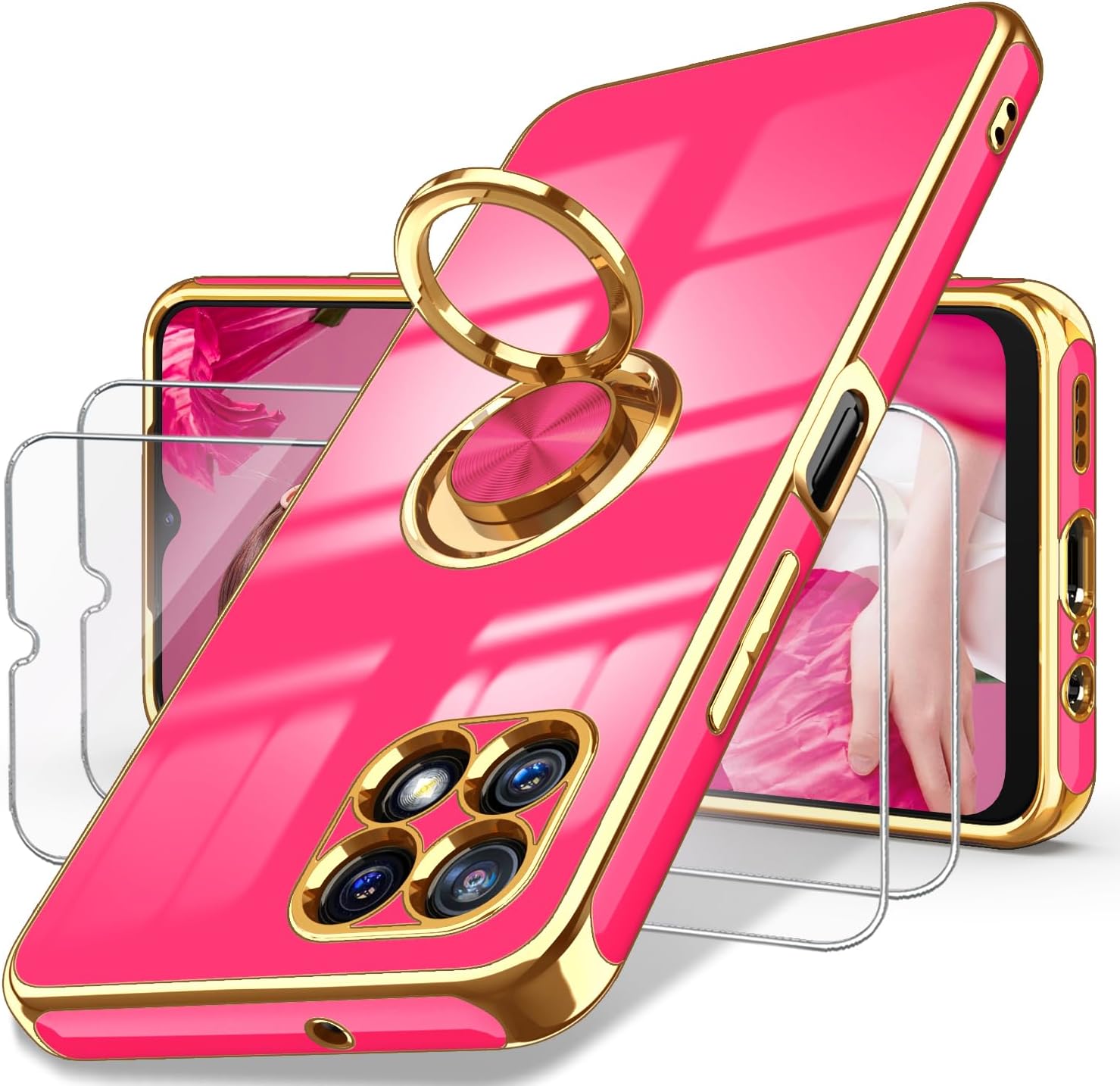 Dretal for TMobile REVVL 7 5G Case with 2X Screen