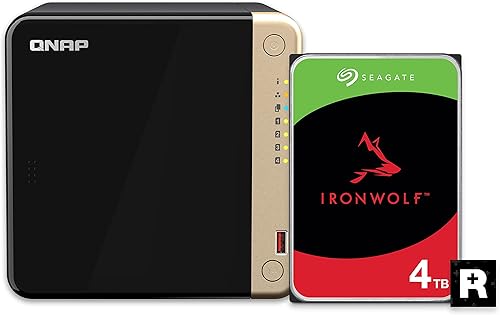 Miniatura 32 de QNAP TS-664-8G-US NAS de escritorio de alto rendimiento de 6 bahías con procesador Intel Celeron Quad-Core, ranuras PCIe M.2 y conectividad de red