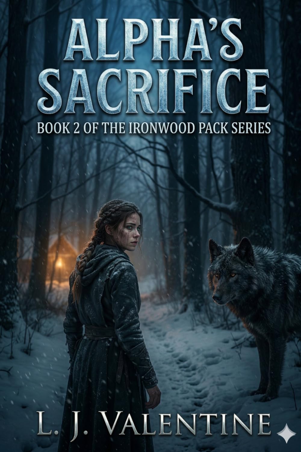 Alpha's Sacrifice (Ironwood Pack Book 2): A Dark Age-Gap Paranormal Werewolf Romance