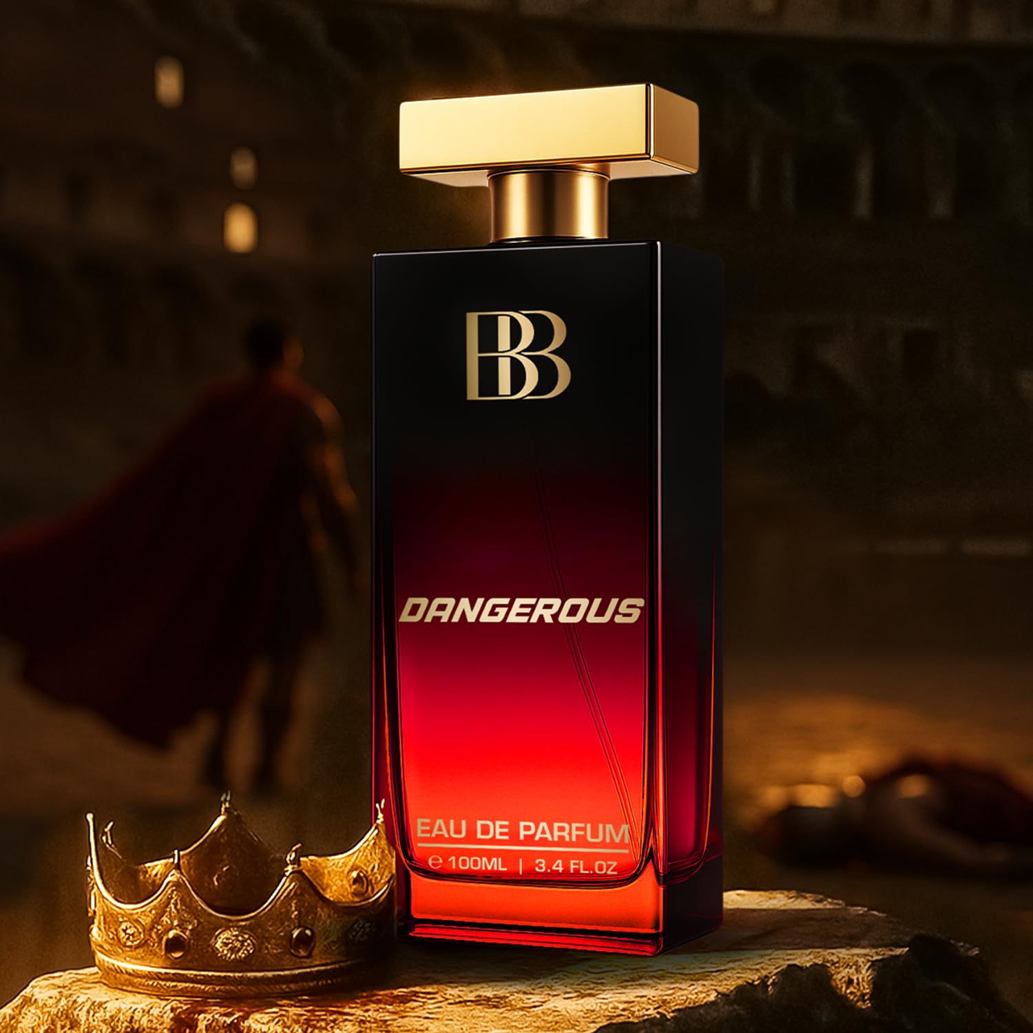 Dangerous Long Lasting Perfume for Man 100ml | Premium Smell Fragrance | EDP for Men (Eau De Parfum) | Perfume for Men with Spicy and Woody | Special Unique Gift for Men