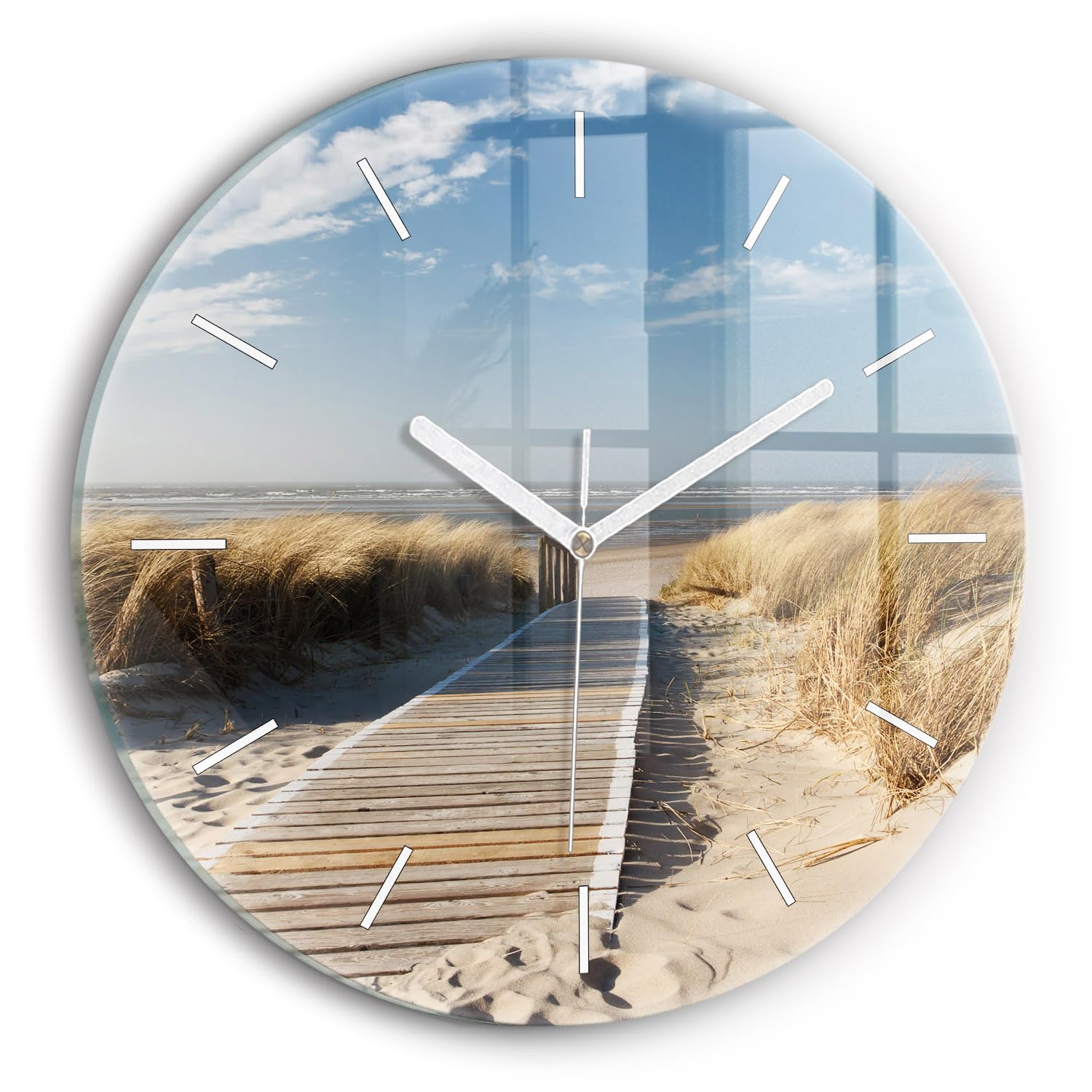 Horloge moderne Wallfluent mécanisme silencieux pour stopper le bruit du tic-tac