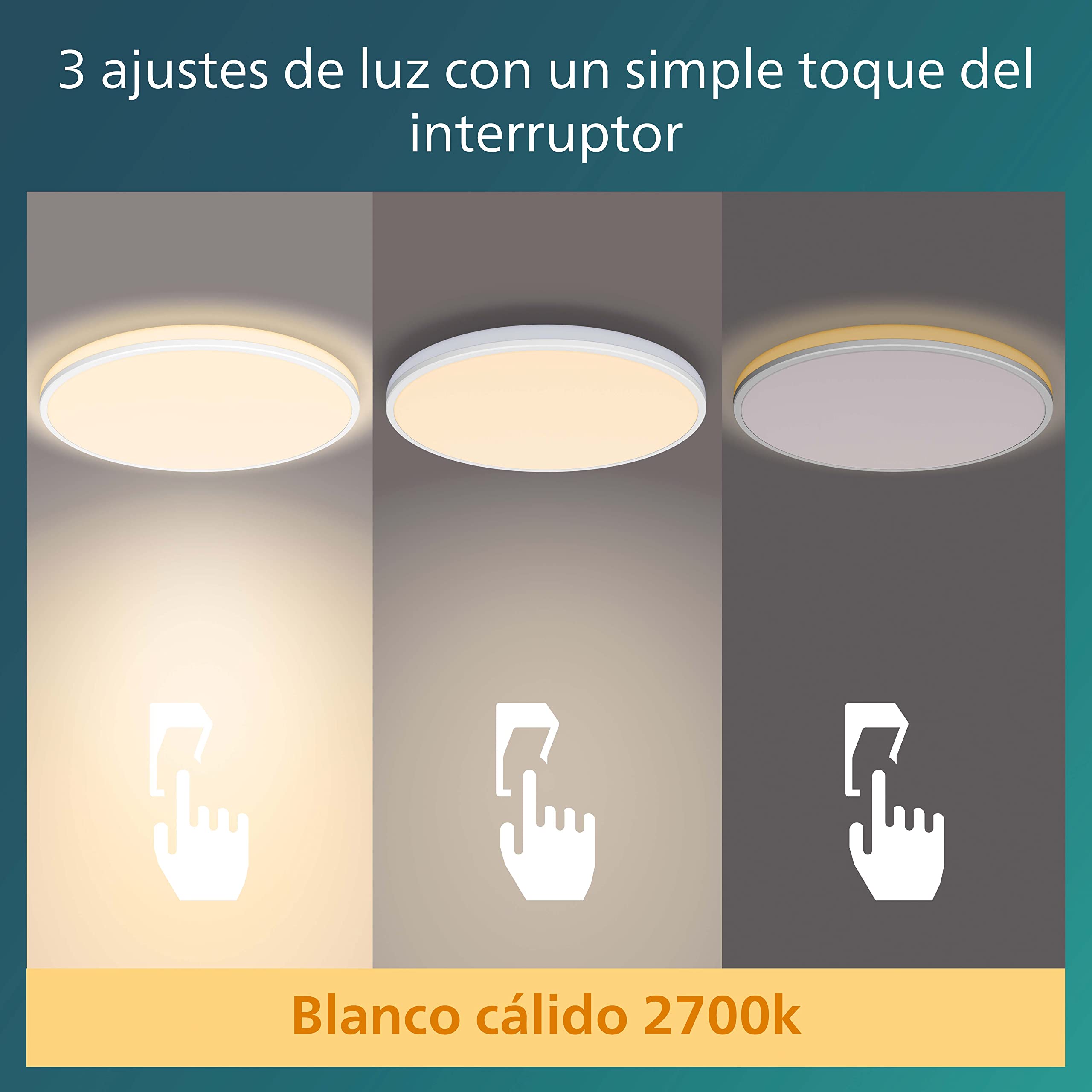 Philips ampoule LED classe A, 60W, 3000K Blanc, verre