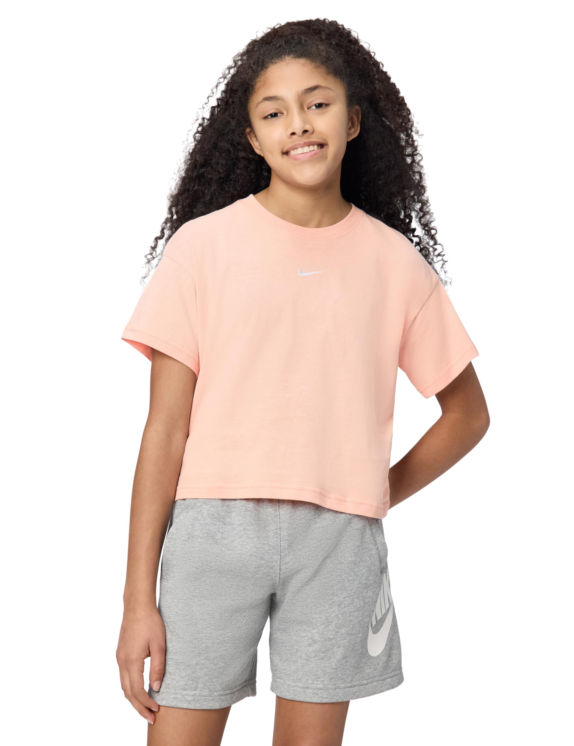 Nike Nike Sportswear Essential T-Shirt pour Ado (Fille) T-Shirt Mixte Enfant