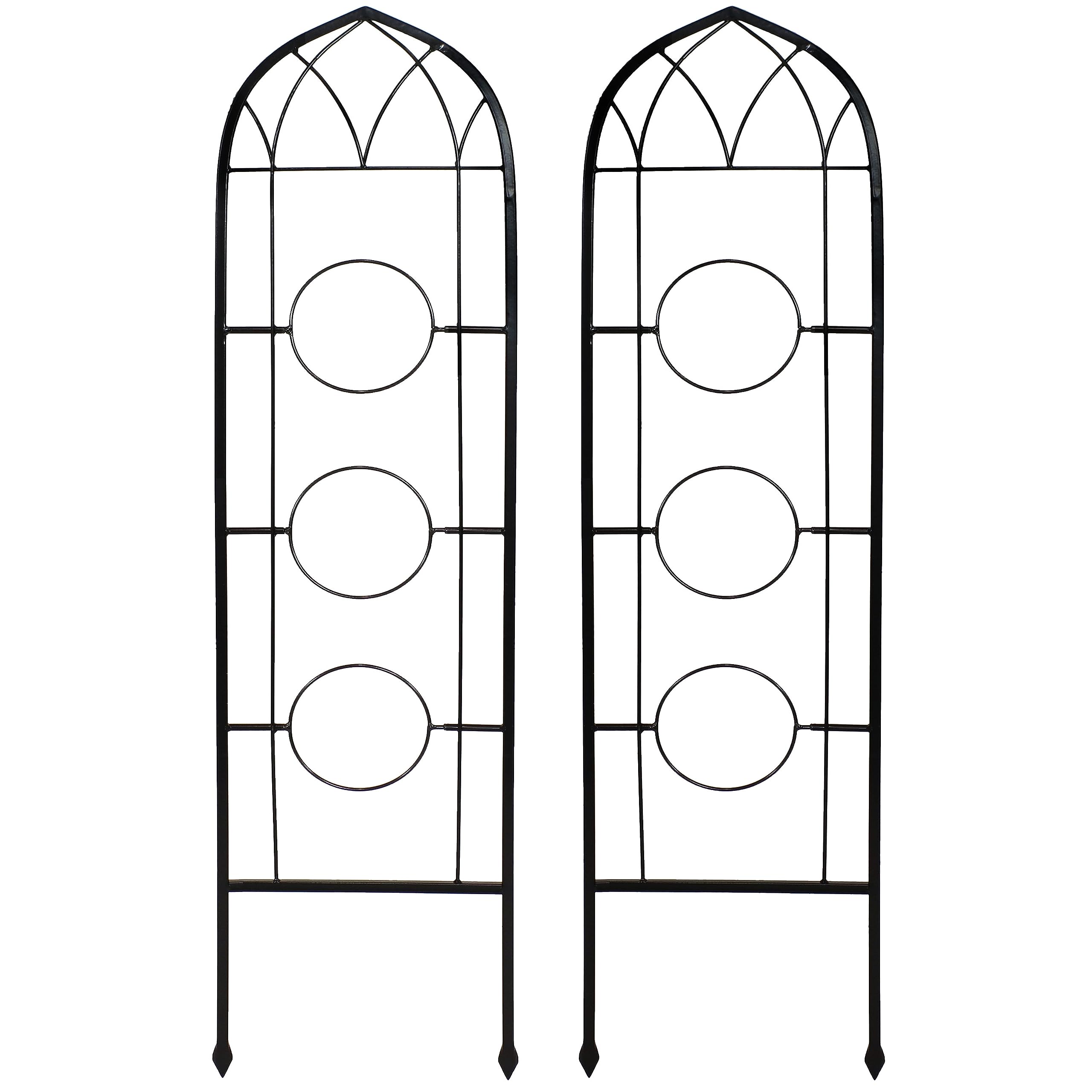 Sunnydaze Arched Trellis 2-Pack
