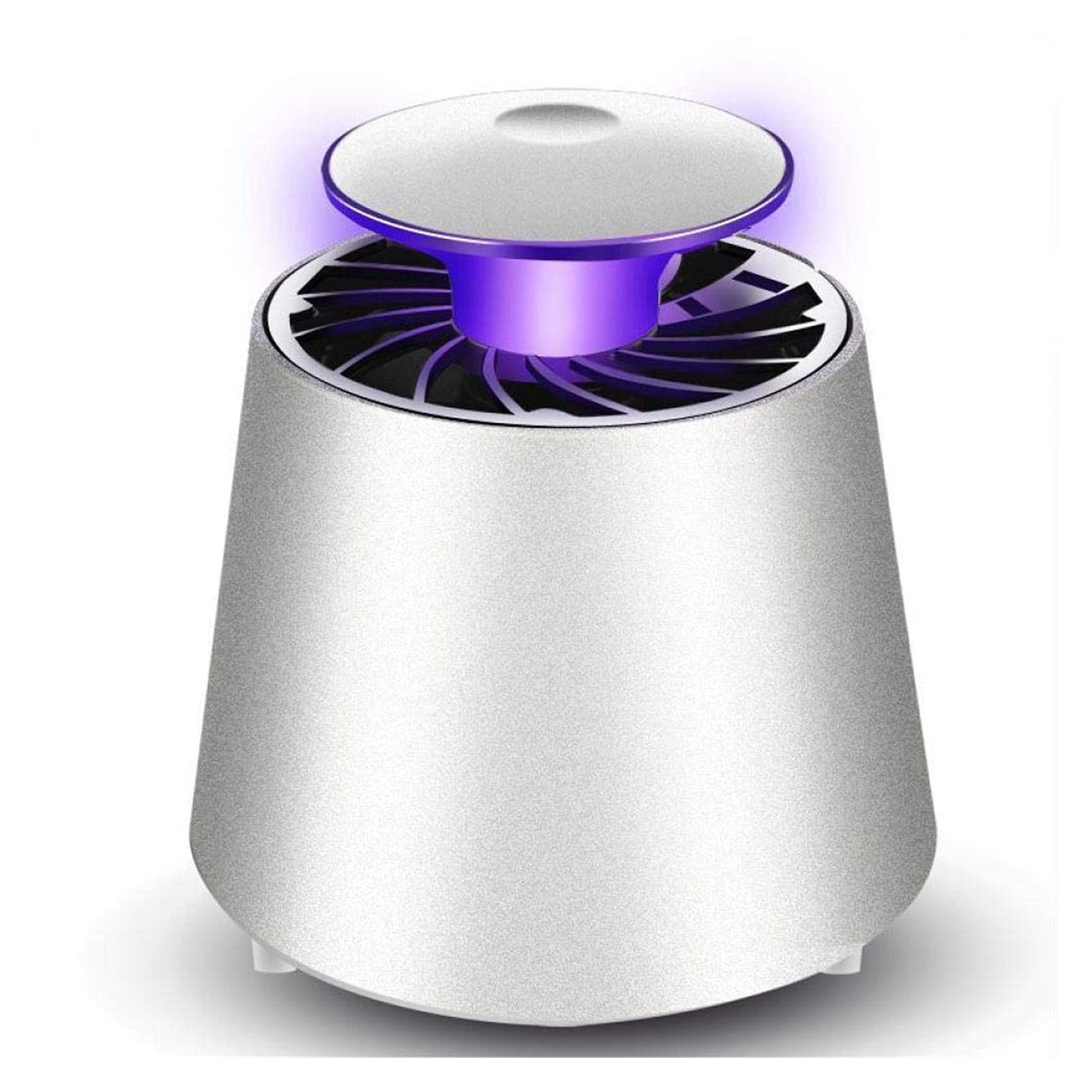 Lámpara eléctrica USB para Matar Mosquitos, Mata Insectos, Trampa antimosquitos, lámpara Repelente de Moscas Ultravioleta, Repelente de Insectos para Dormitorio doméstico al Aire Libre (B)