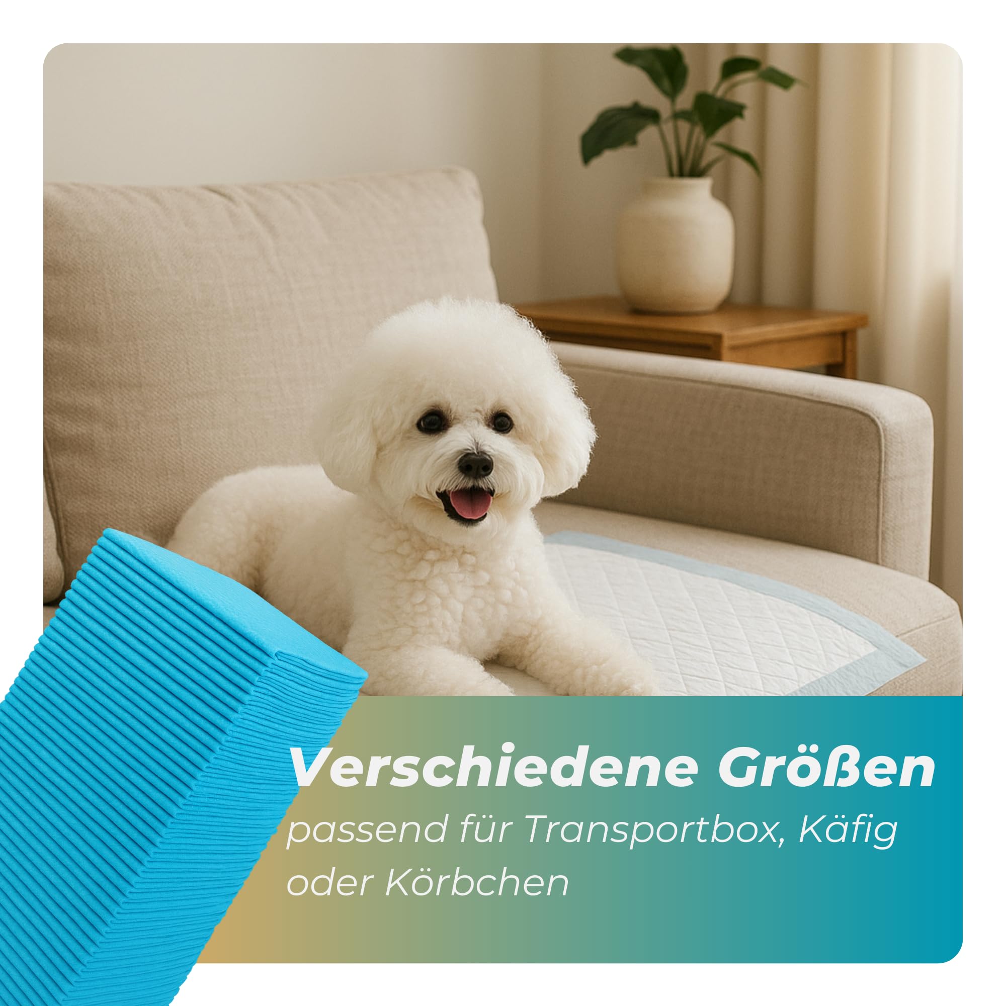 45x60 cm 400 Piezas Empapadores Higiénicos para Perros Cachorros 6 Capas Superabsorbentes Impermeables Secado Rápido Entrenamiento e Incontinencia