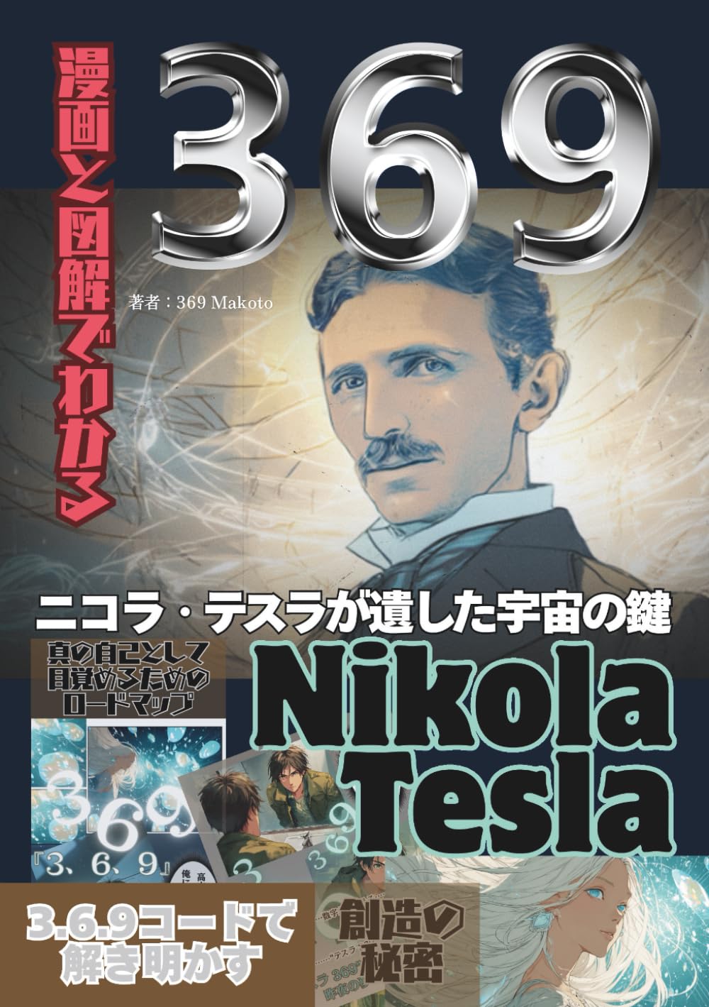 漫画と図解でわかる3.6.9: ニコラ・テスラが遺した宇宙の鍵 (漫画と図解でわかる３６９)