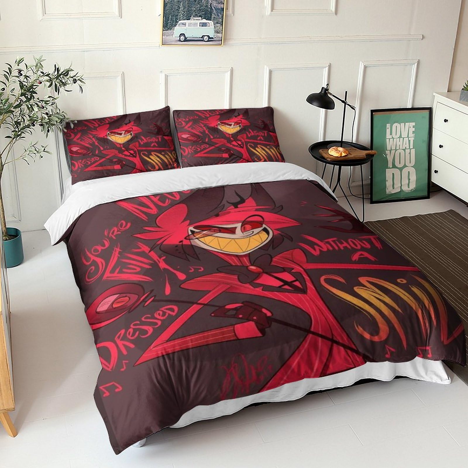 Hazbin Hotel Couverture Polaire En Microfibre 3D Impression