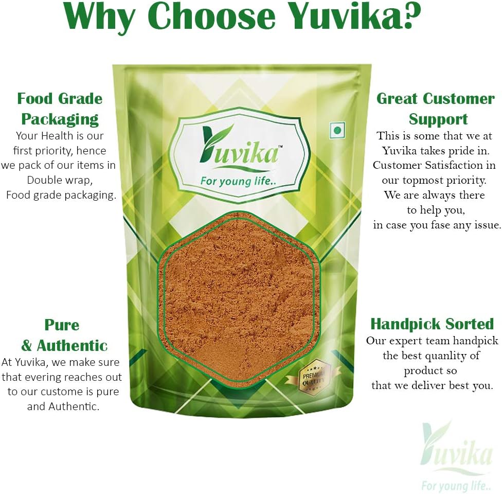 Yuvika Dalchini GOL Powder - Cinnamomum Zeylanicum - Cinnamon Cigaar Quality Powder (800 Grams)