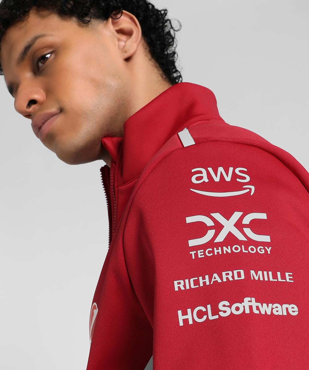 PUMA Scuderia Ferrari F1 Giacca Softshell Team 2025 - Rosso