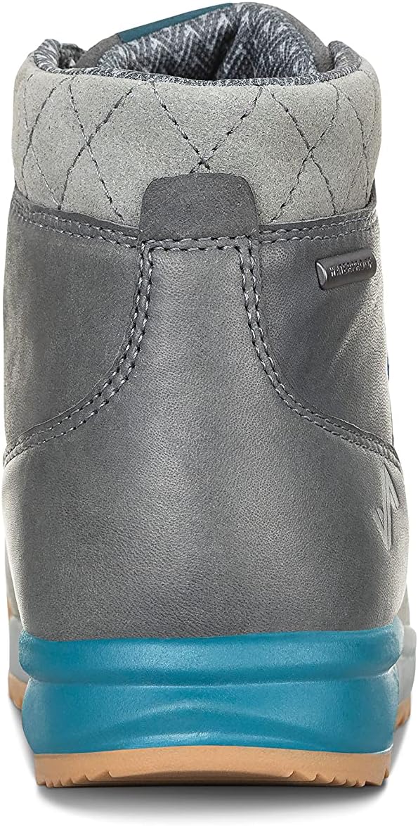 Forsake™ Patch Waterproof Walking Boots for Women – Leather Construction – HydroGuard™ Internal Membrane Charcoal 6 B - Medium