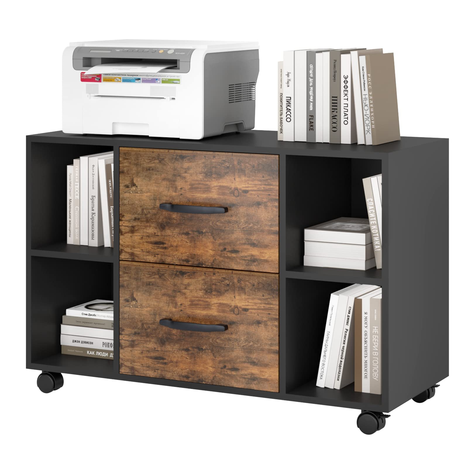 Buy 2 Drawer Mobile Lateral File soges Office Filing