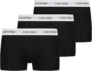Calvin Klein Calzoncillos bóxer Hombre Pack de 3 Low Rise Trunks Ropa Interior