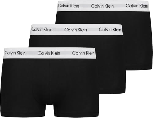 Calvin Klein Cuecas boxer homem pack de 3 Low Rise Trunks roupa interior
