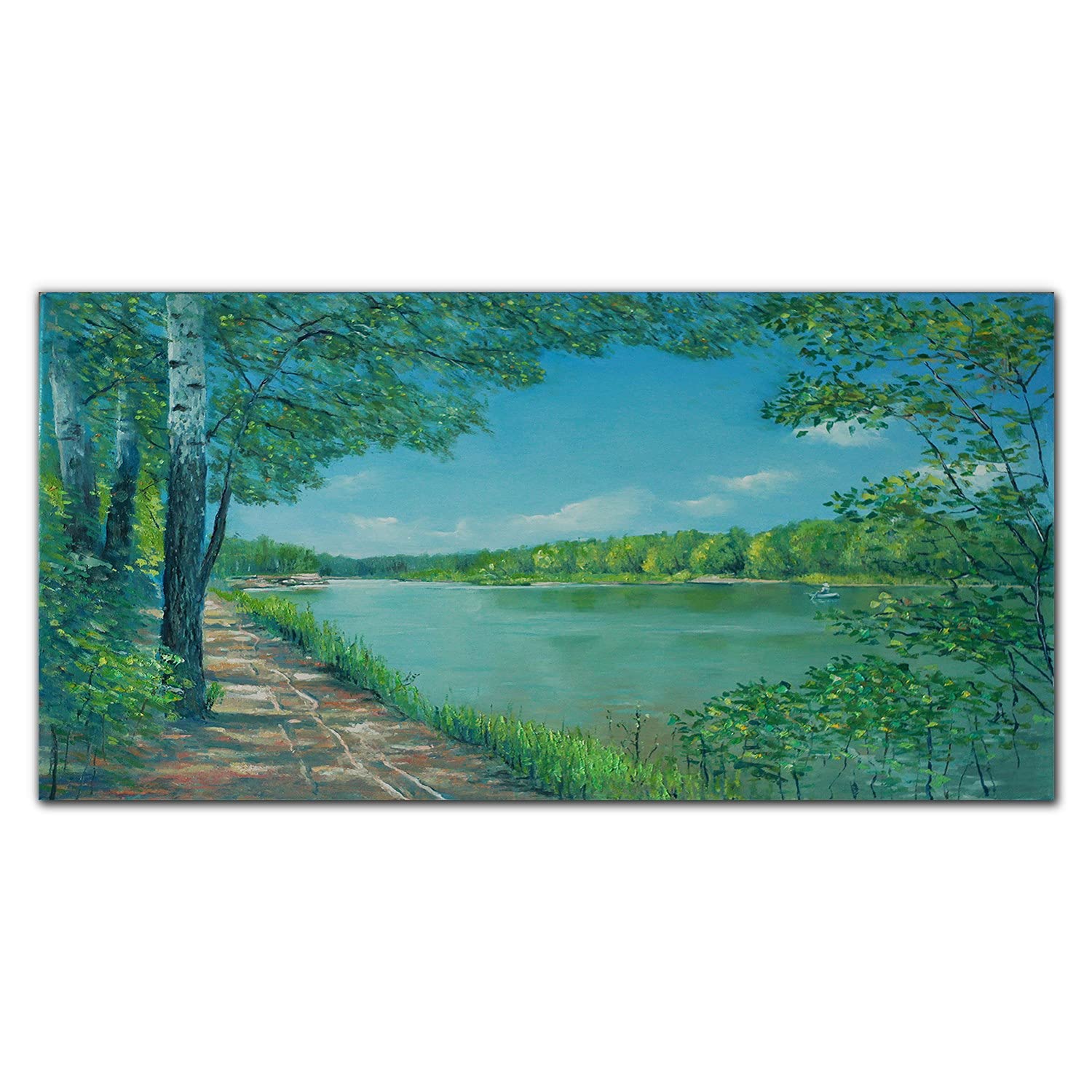 Impression sur verre 100x50 cm décoration murale paysage - 8