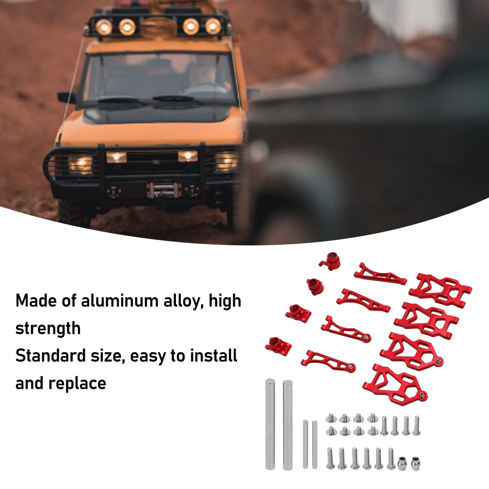 Team Corally Suspension Arm HDA-3, Upper, Front, Composite, Black, 1pc, for Spark