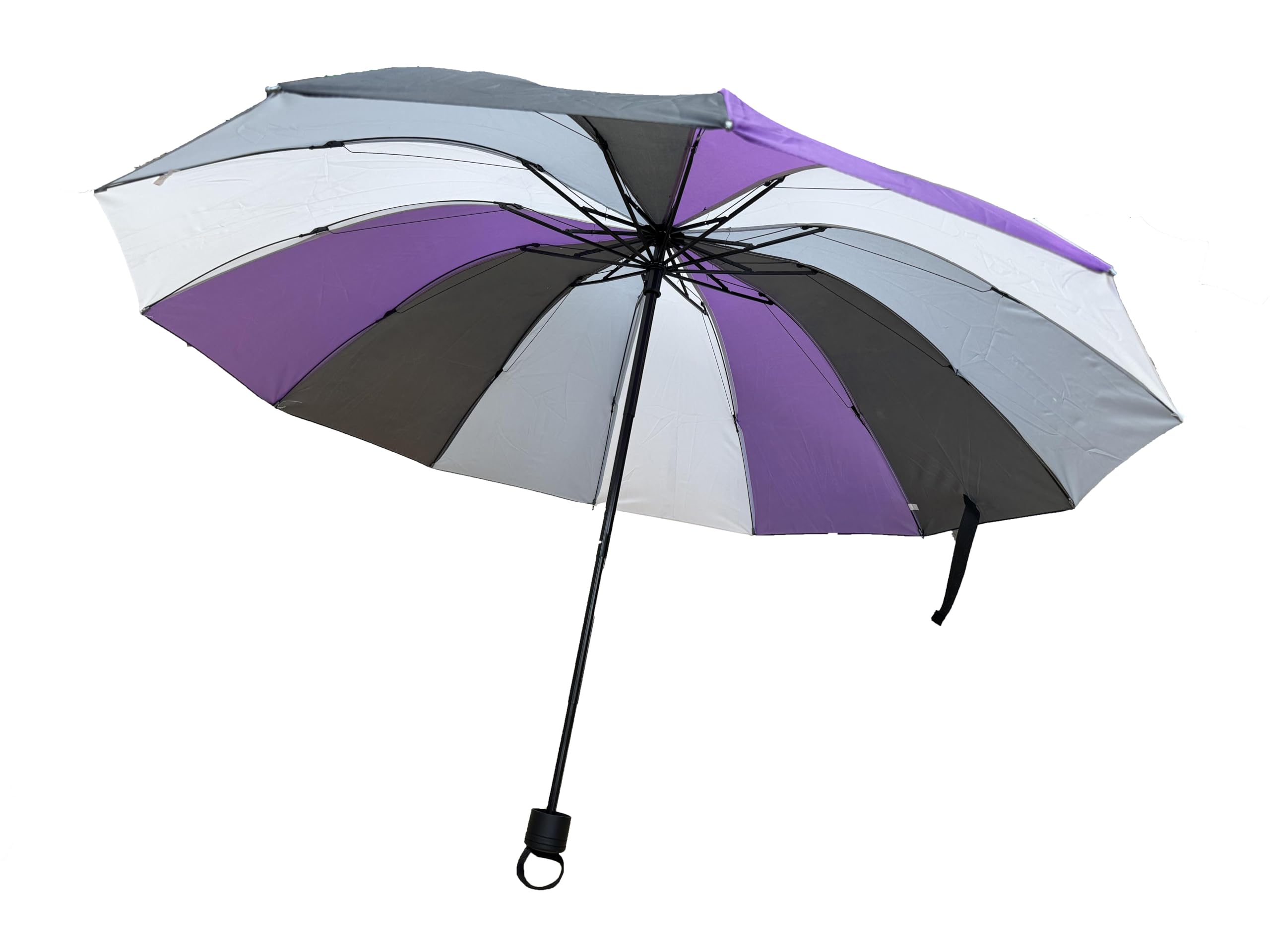 Zac's Alter Ego Gay Pride Festival Equality Asexual Foldable Handbag Umbrella in Case
