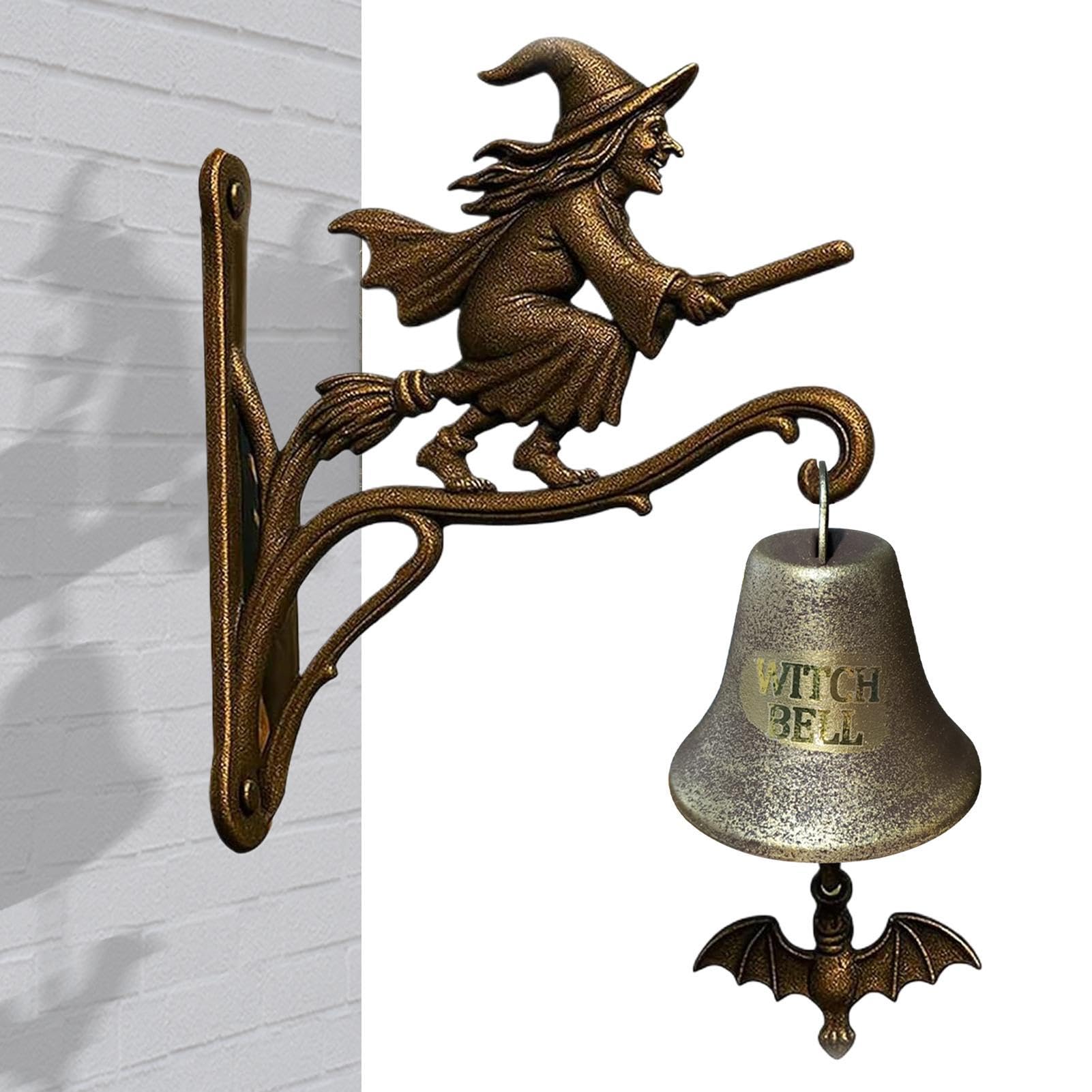 Campanilla de puerta de carillón de viento vintage gótico para hogar y porche