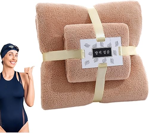 Miniatura 8 de Shakven Juego de toallas de baño  Juego de toallas de baño de lujo ultra suaves de algodón muy absorbentes, juego de toallas de mano de algodón