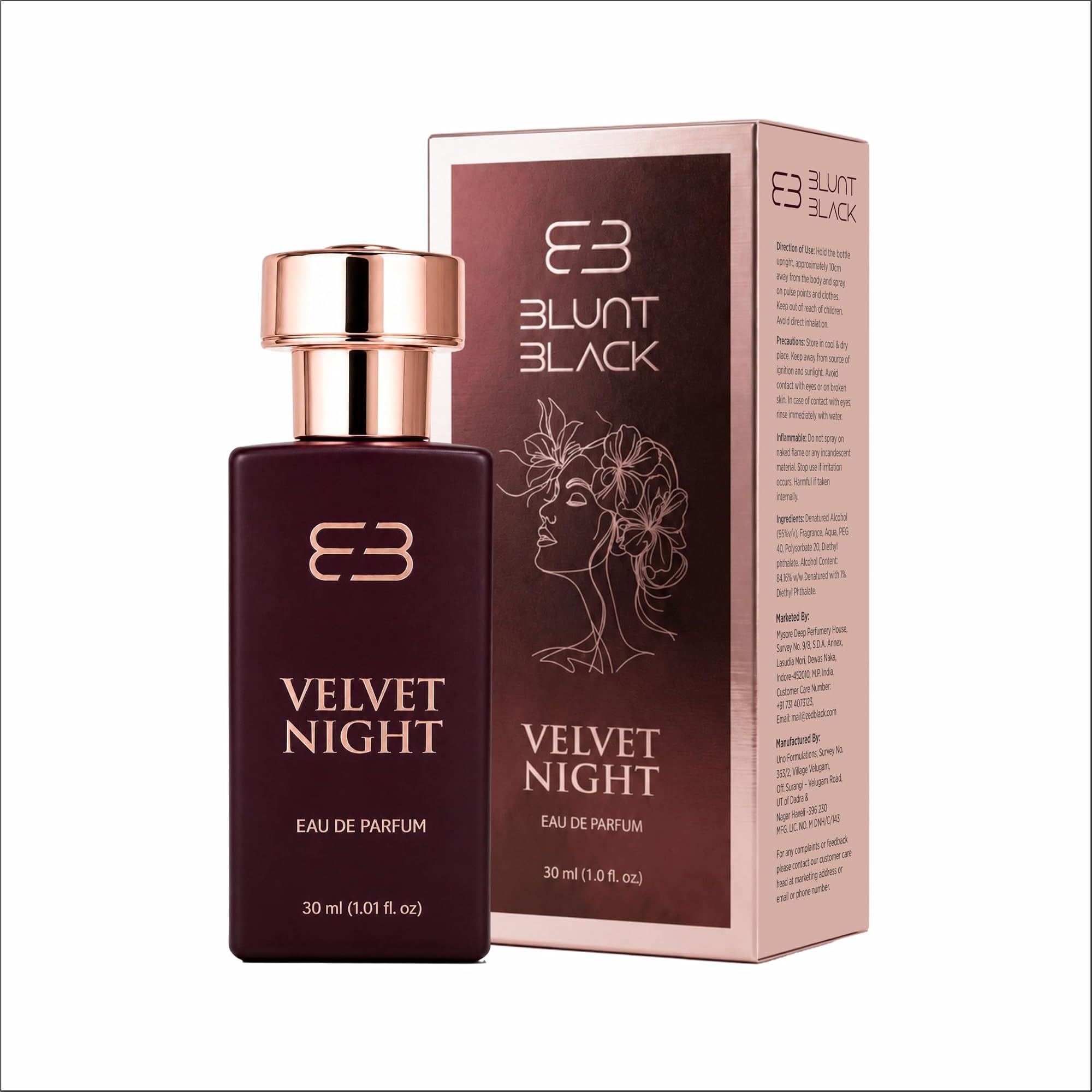 French Aqua Eau De Parfum for Men & Women, 30ml
