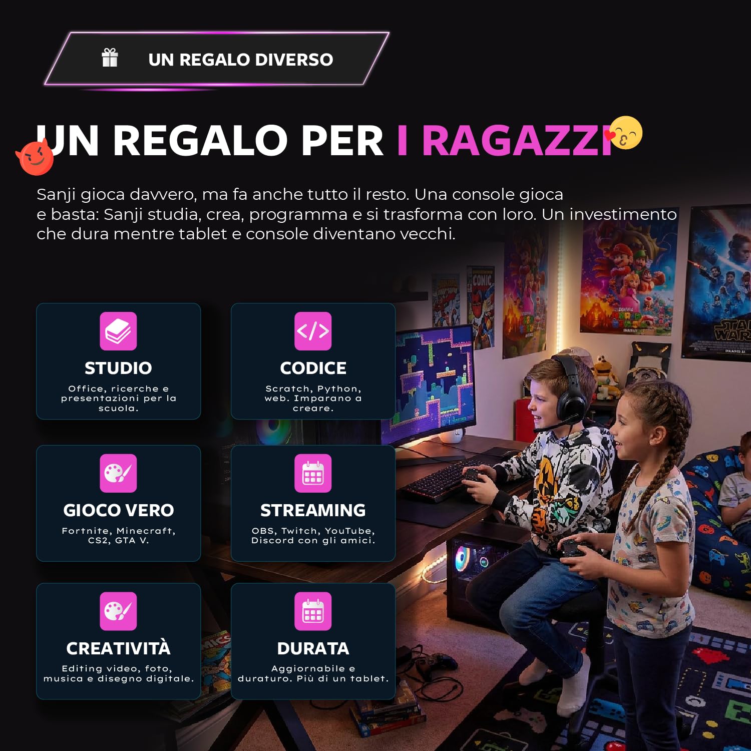 Nuwo PC Gaming Desktop i7, GTX 1660 Super 6GB GDR6, RAM 32GB DDR4, SSD 1TB | WiFi, Windows 11 Pro, Computer Fisso Completo per Gioco