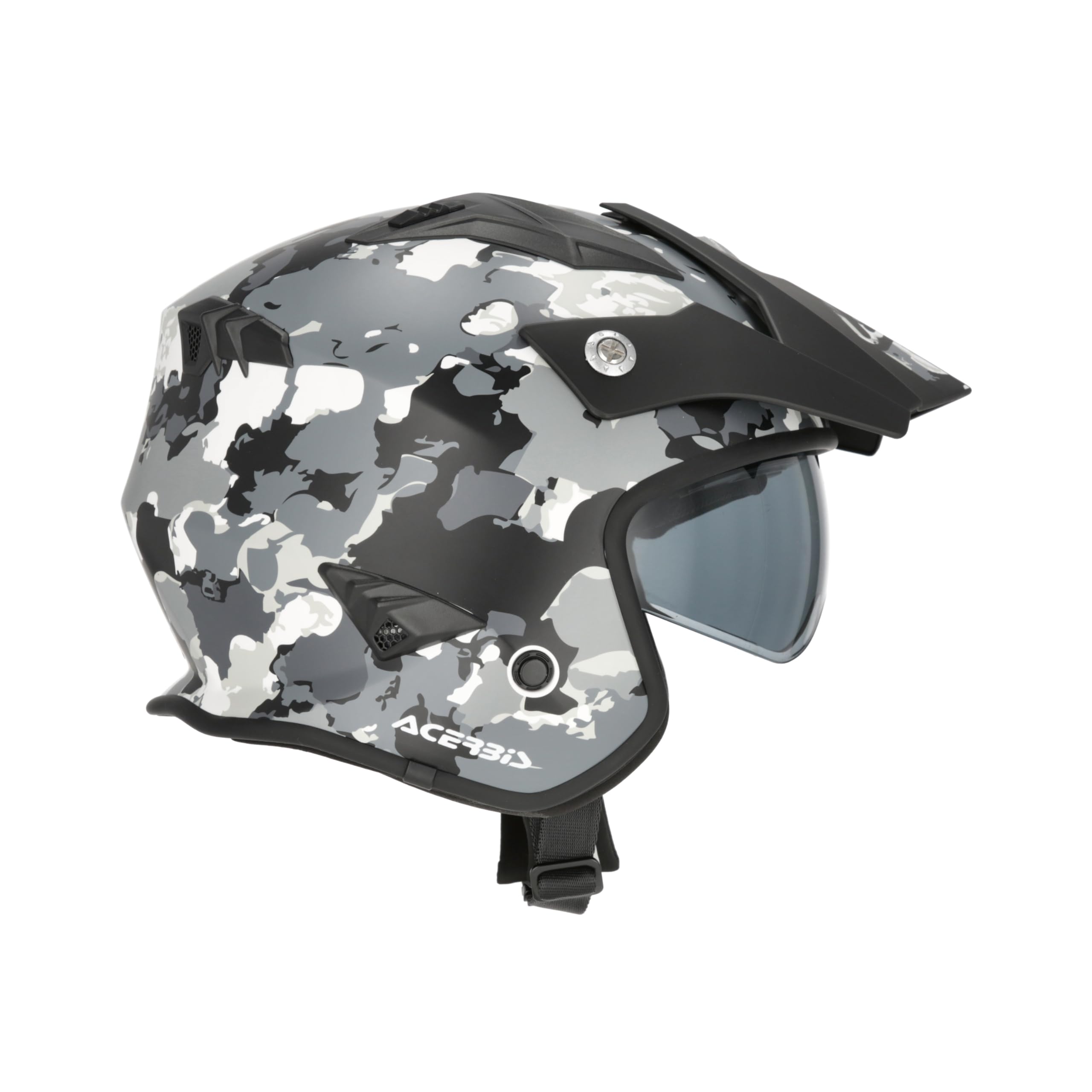 Acerbis Helmet Jet Aria 22.06 Camuflaje Militar Talla L