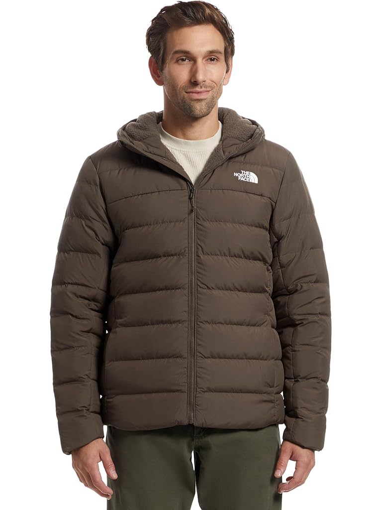 Brown The North Face Aconcagua 3 Lined Hoodie