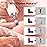 Makartt Nail Drill Bits Sanding Bands - for Nail Drill 100 Pcs 4 Color Coarse Fine 80/120/180/240 Grit File Small Sanding Band with 3.1mm Mini Mandrel Nail Bit Set for Acrylic Nails Gel