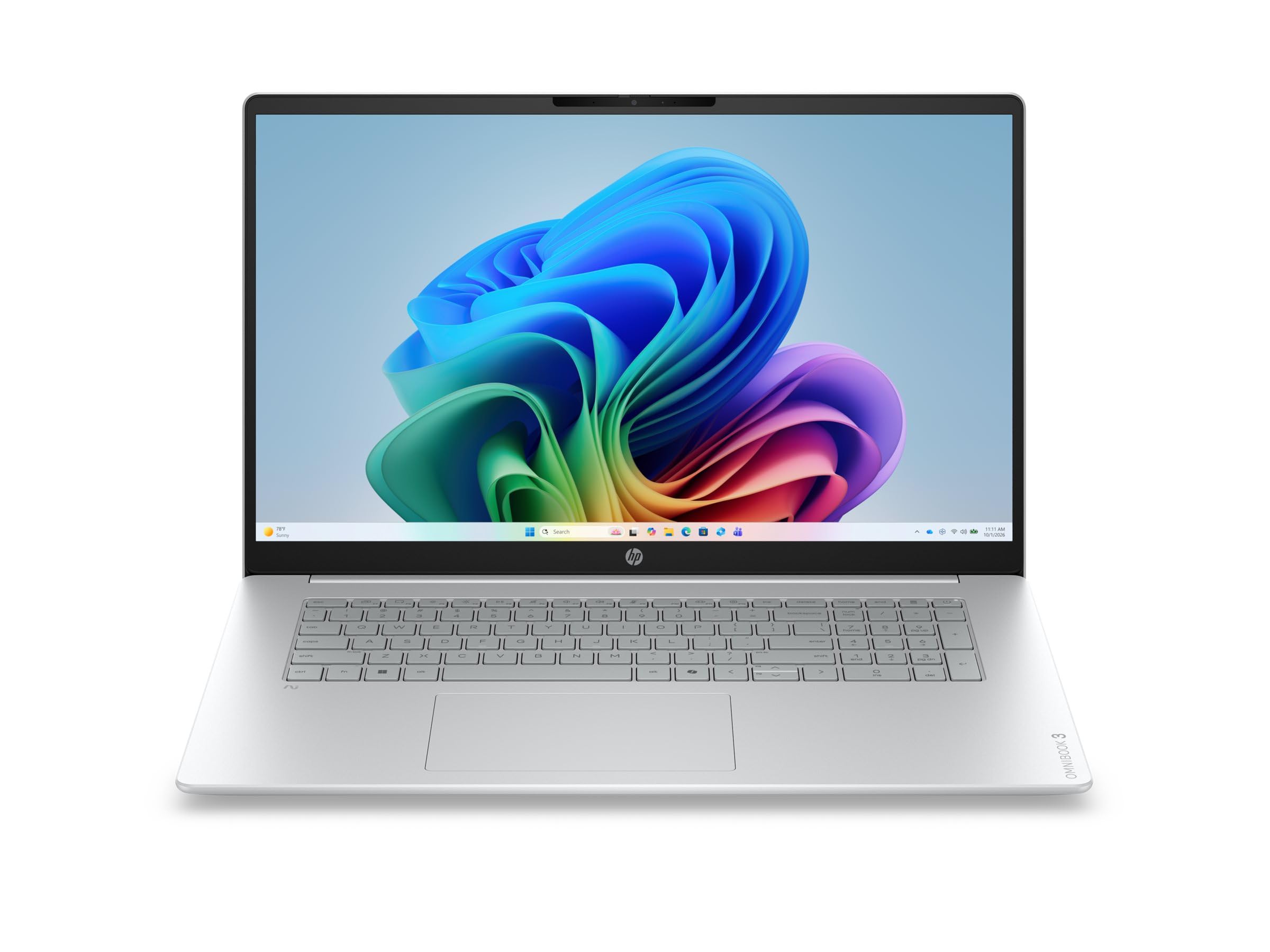 Karkemis HP OmniBook 3 Ordinateur portable 17-dg0050ngx・Intel Core Ultra 5 225U・Win 11 Home・Intel Graphics・8 Go de RAM・256 Go SSD NVMe・43,9 cm (17,3") (DK9Z2EA#ABD)