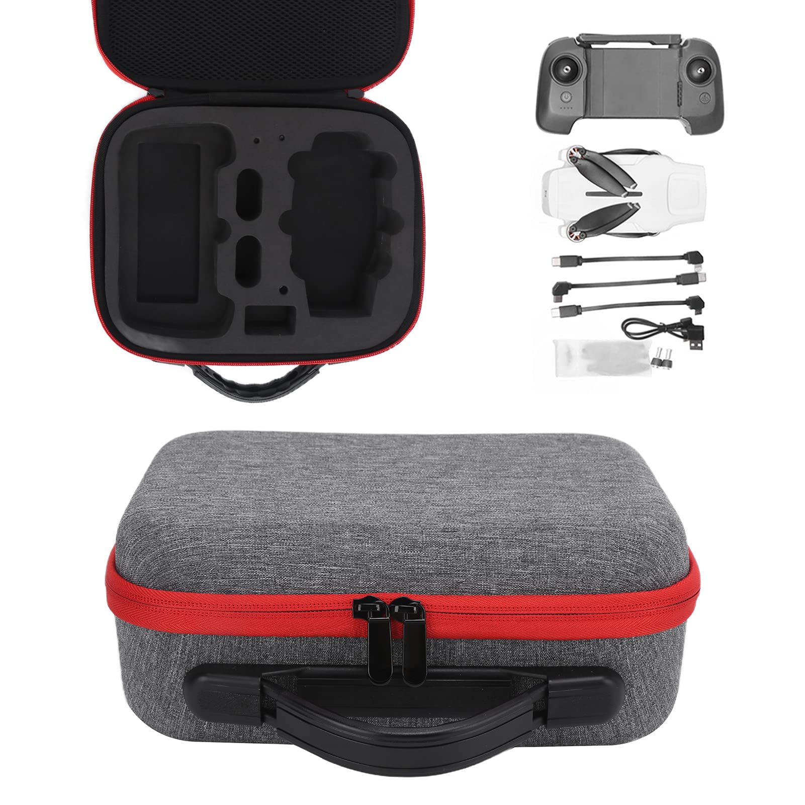 Torebka na Drona, Przenośna, Odporna na Zużycie, Wygodna Torebka o Dużej Pojemności, Futerał do Przechowywania o Wielu Pojemnościach do FIMI X8 MINI