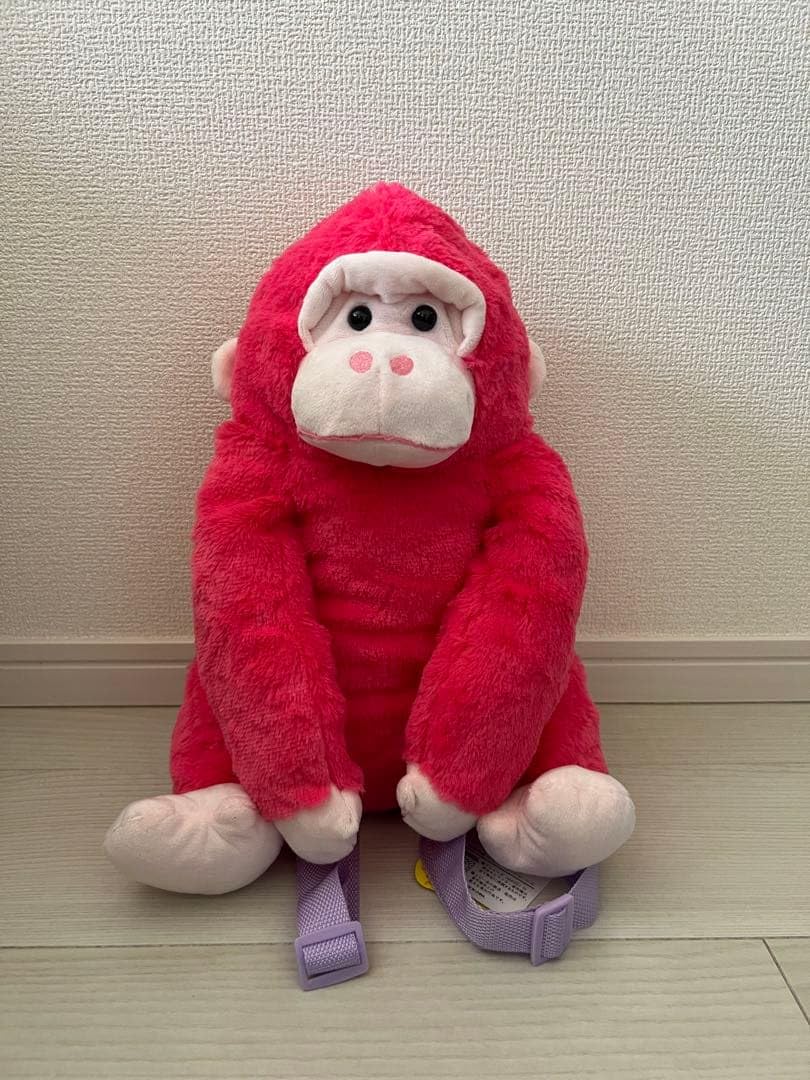 【新品タグ付き】ゴリくん　ぬいぐるみ　リュック　11点セット Amazon.co.jp: ウホウホゴリラのゴリくん ぬいぐるみリュック2 : おもちゃ