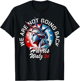 Kamala Harris Tim Walz Waltz for President Patriotic Kamala T-Shirt