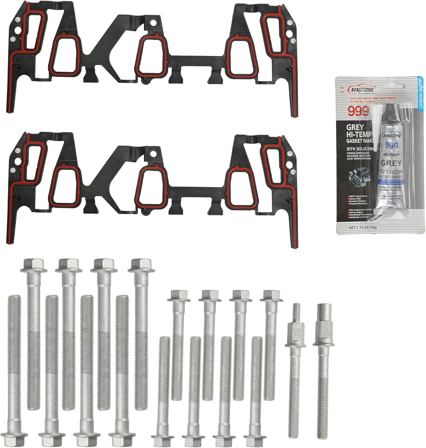KAX HS9071PT-3 Head Gasket Set Fit for 2005-2009 Chevrolet Equinox Pontiac Torrent 3.4 OHV VIN F 3.4L Engine Cylinder Head Gasket Kit