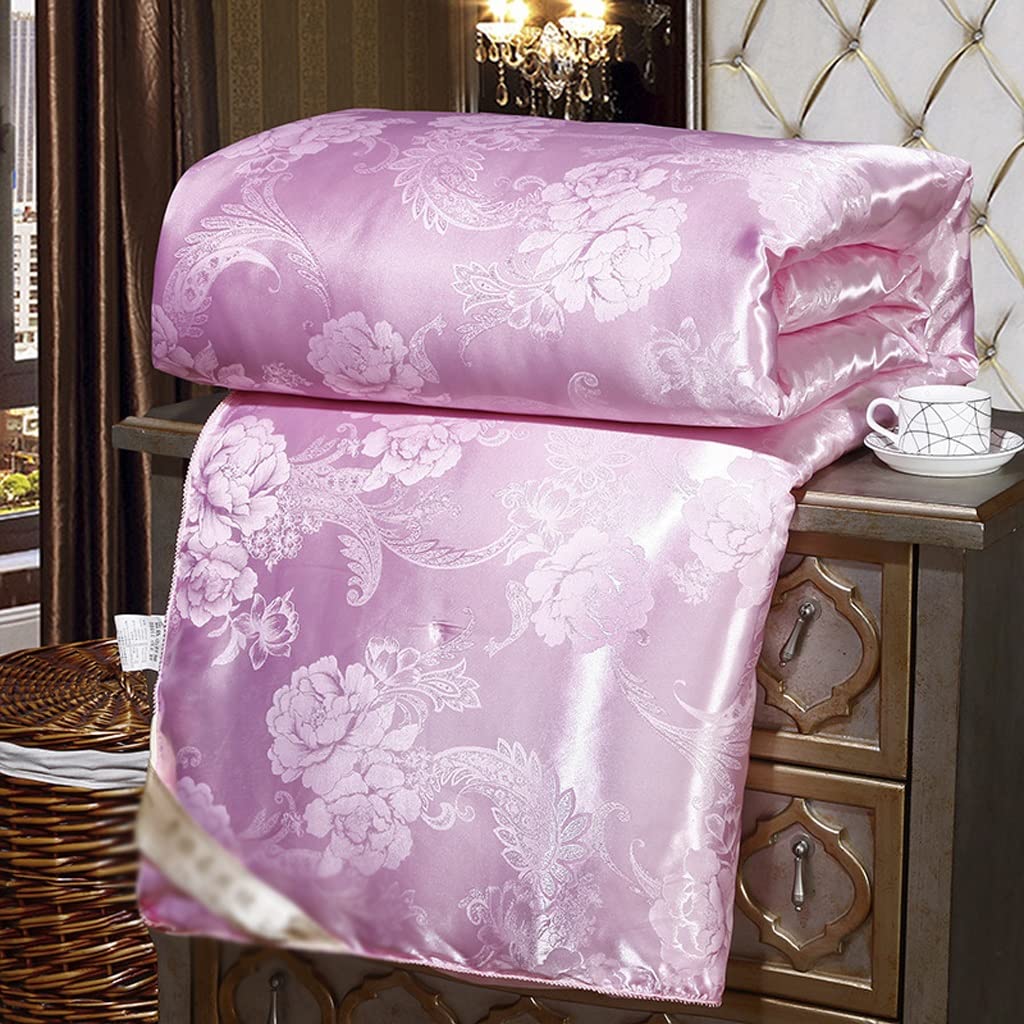 Edredón de seda de morera cálido y grueso para el frío invernal diseño jacquard B