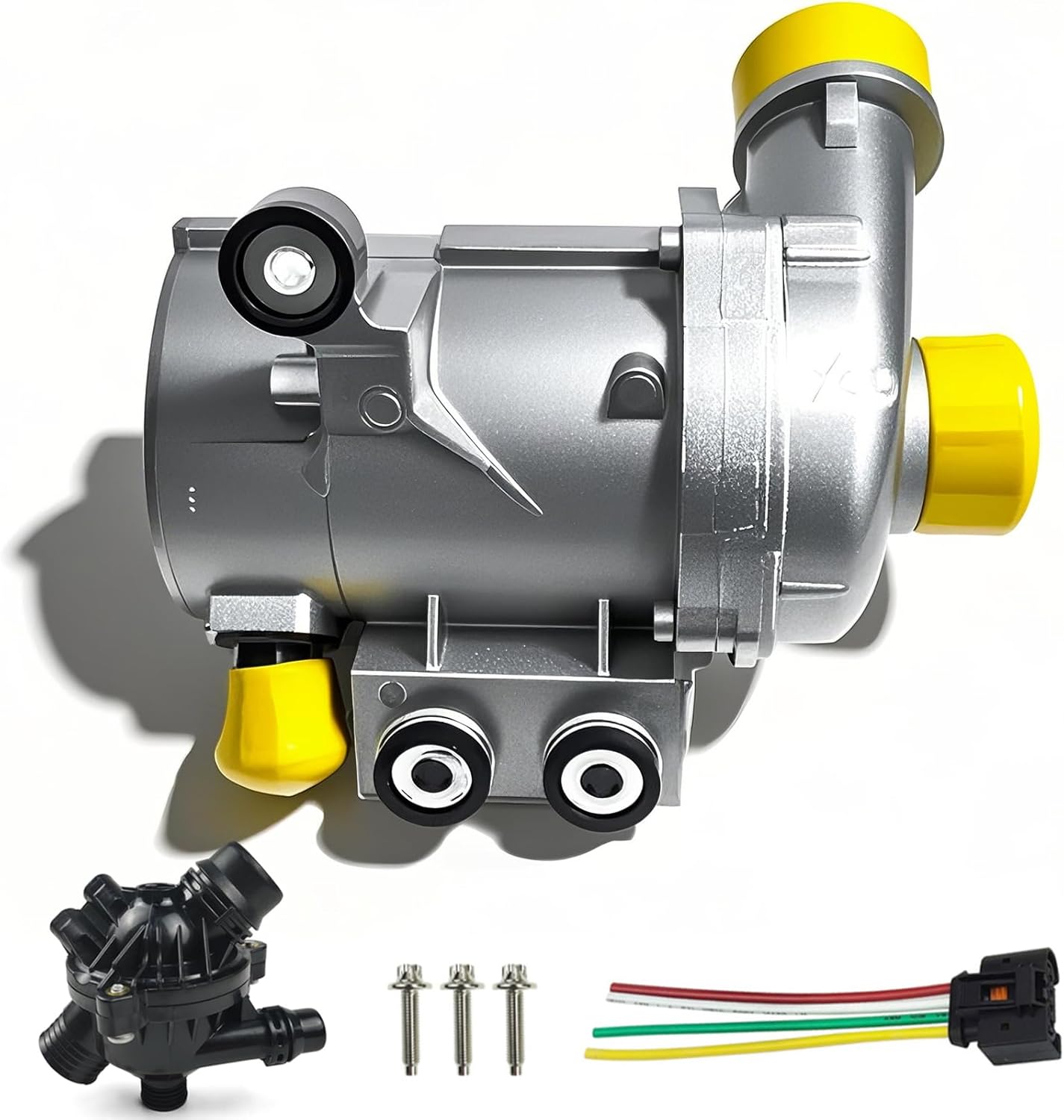 11517586925 Electric Engine Water Pump with thermostat and bolt for BMW 128i 325i 325xi 328i 328xi 330i 330xi 525i 525xi 528i 528xi 530i 530xi X3 X5 Z4# 702851208 11517586924