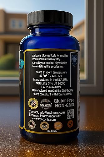 Miniatura 10 de Alivio de la migraña, fórmula cuádruple con mantequilla sin PA (150 mg), CoQ10 (300 mg), glicinato de magnesio (300 mg), riboflavina de alta dosis