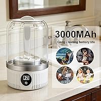 Vista 7 de Portable Washing Machine, Underwear Washer, Small Washing Machines, Mini Washing Rechargeable Cordless Washing-Machine, Laundry Cup for Bra