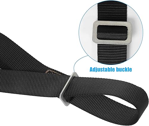 Miniatura 5 de Aoneky Negro 40 '' Pesado Saco de boxeo Percha Correa para Boxeo y MMA - Correa colgante